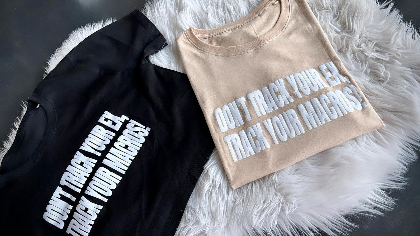 MacroFit Women's Crop Top - Don't Track Your Ex