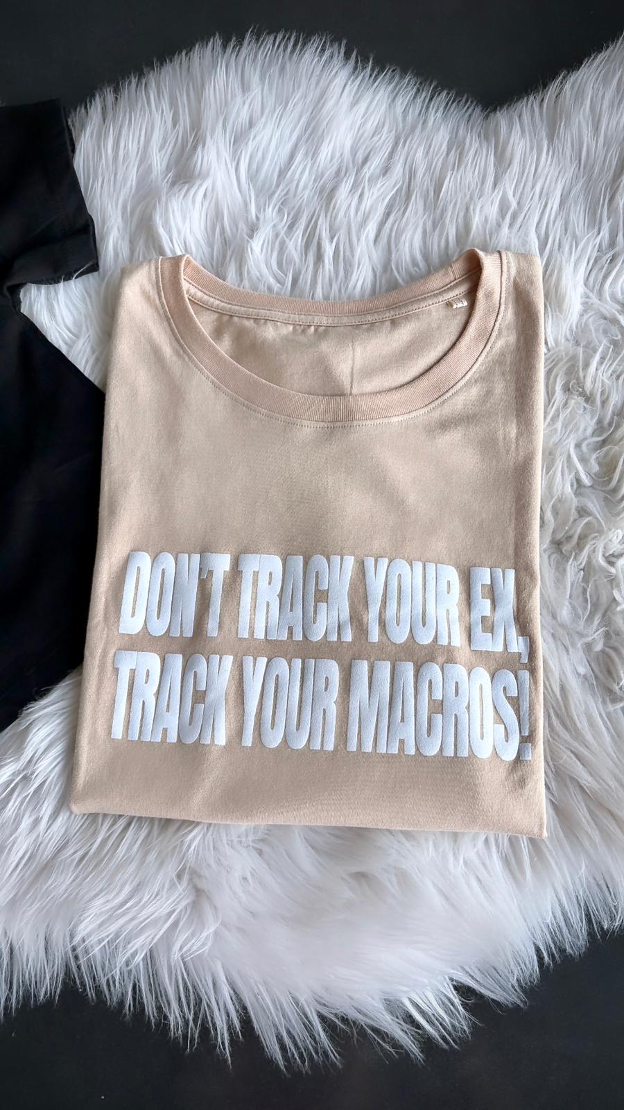 MacroFit Women's Crop Top - Don't Track Your Ex