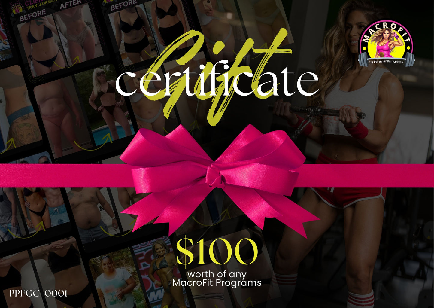 MacroFit Gift Certificates