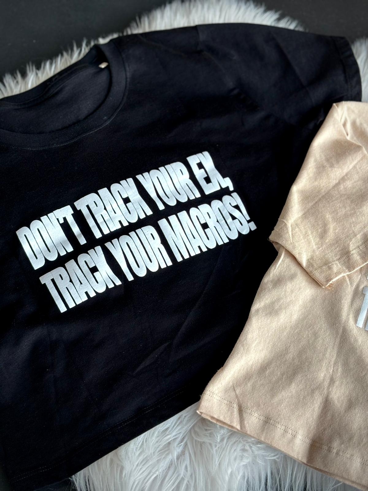 MacroFit Women's Crop Top - Don't Track Your Ex