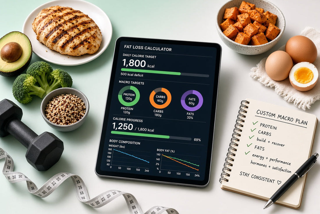 How to Use a Fat Loss Calculator to Build Your Custom Macro Plan