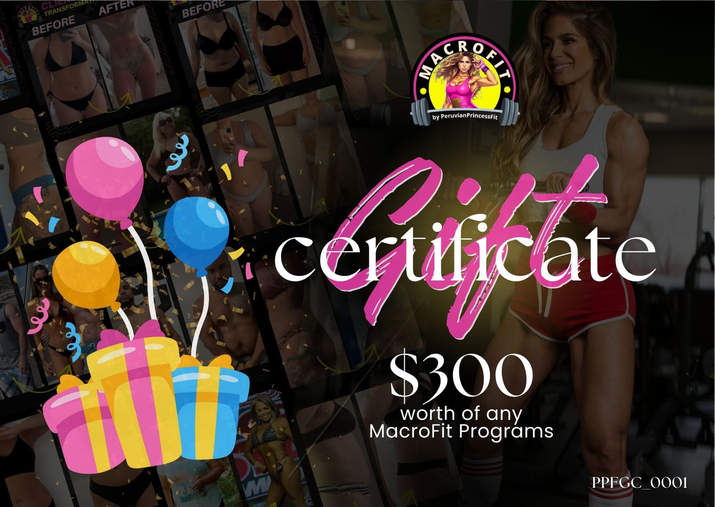 LIMITED EDITION MacroFit Seasonal Gift Certificates