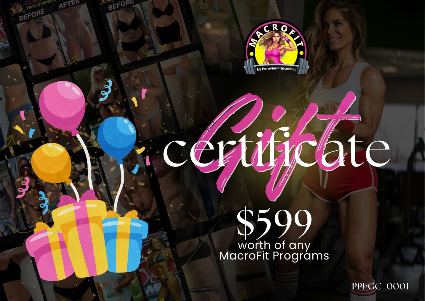 LIMITED EDITION MacroFit Seasonal Gift Certificates