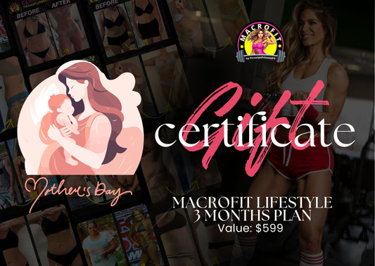 MacroFit Mothers Day Gift Certificates