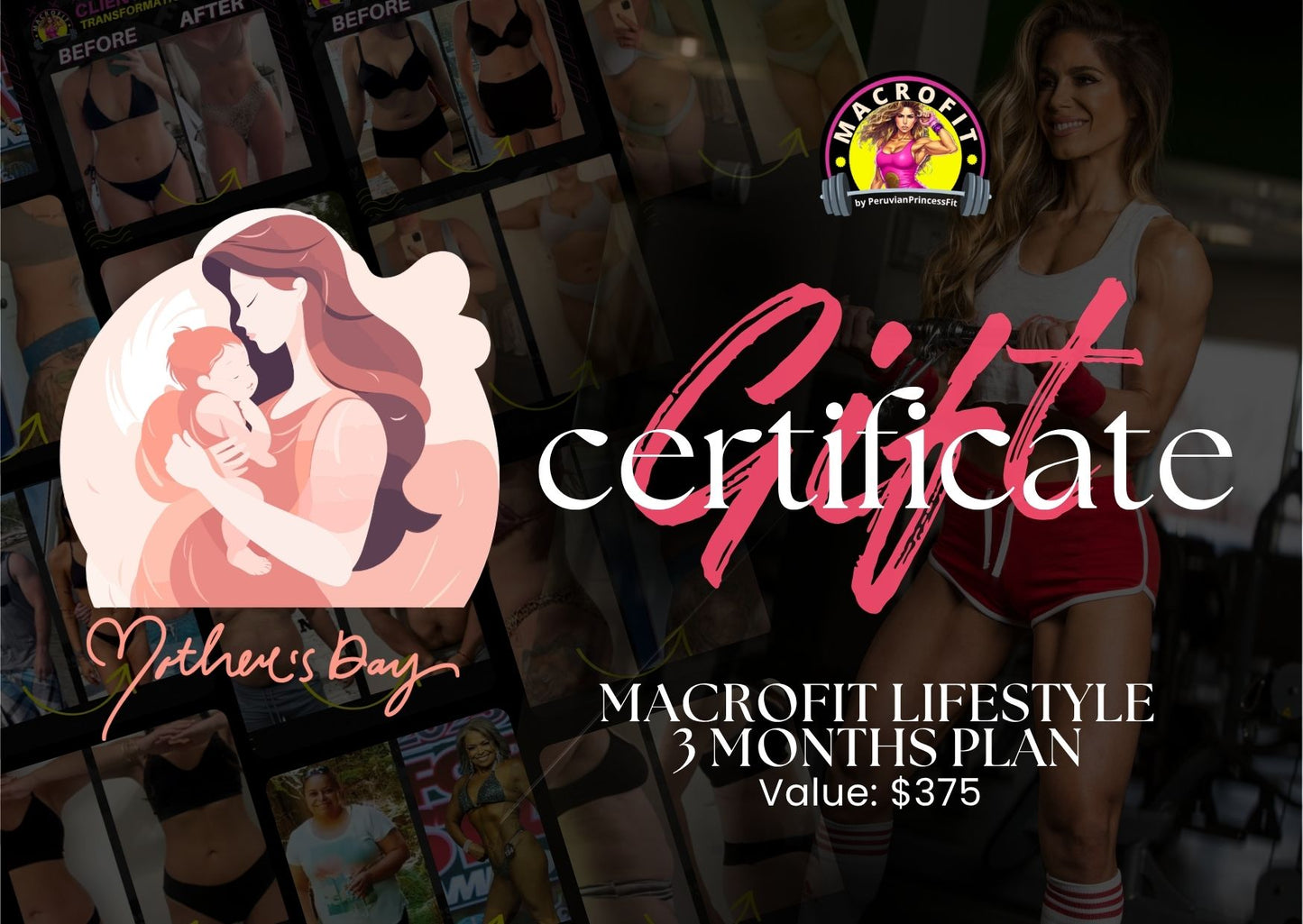 MacroFit Mothers Day Gift Certificates