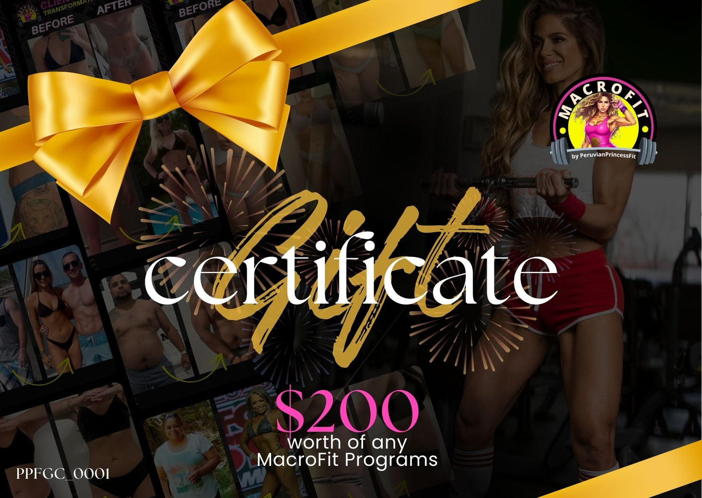 LIMITED EDITION MacroFit Seasonal Gift Certificates