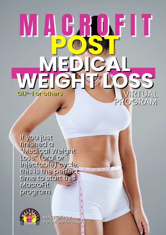 MacroFit Post-Medical Weight Loss Virtual Program 3mo/6mo/1yr