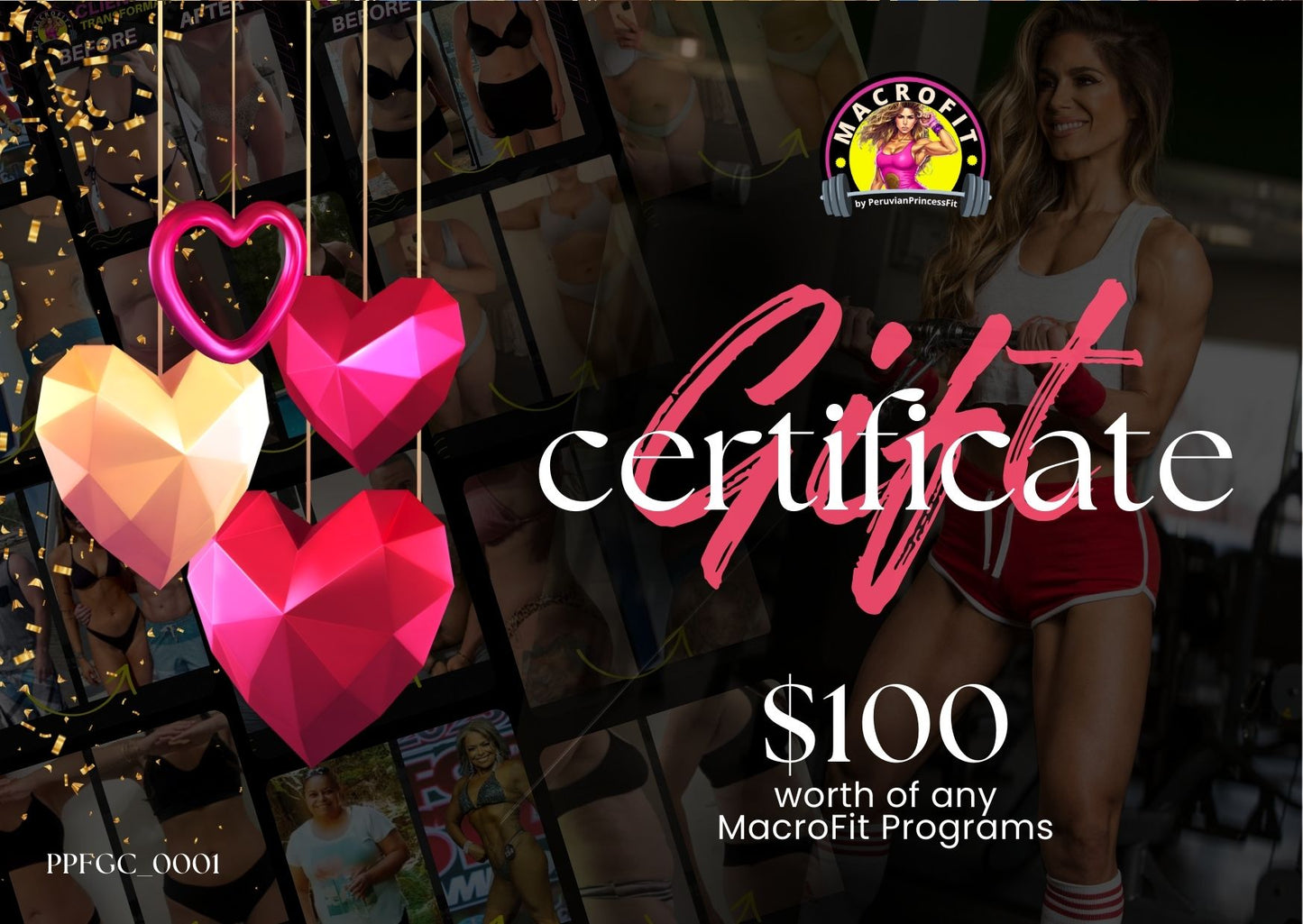 LIMITED EDITION MacroFit Seasonal Gift Certificates